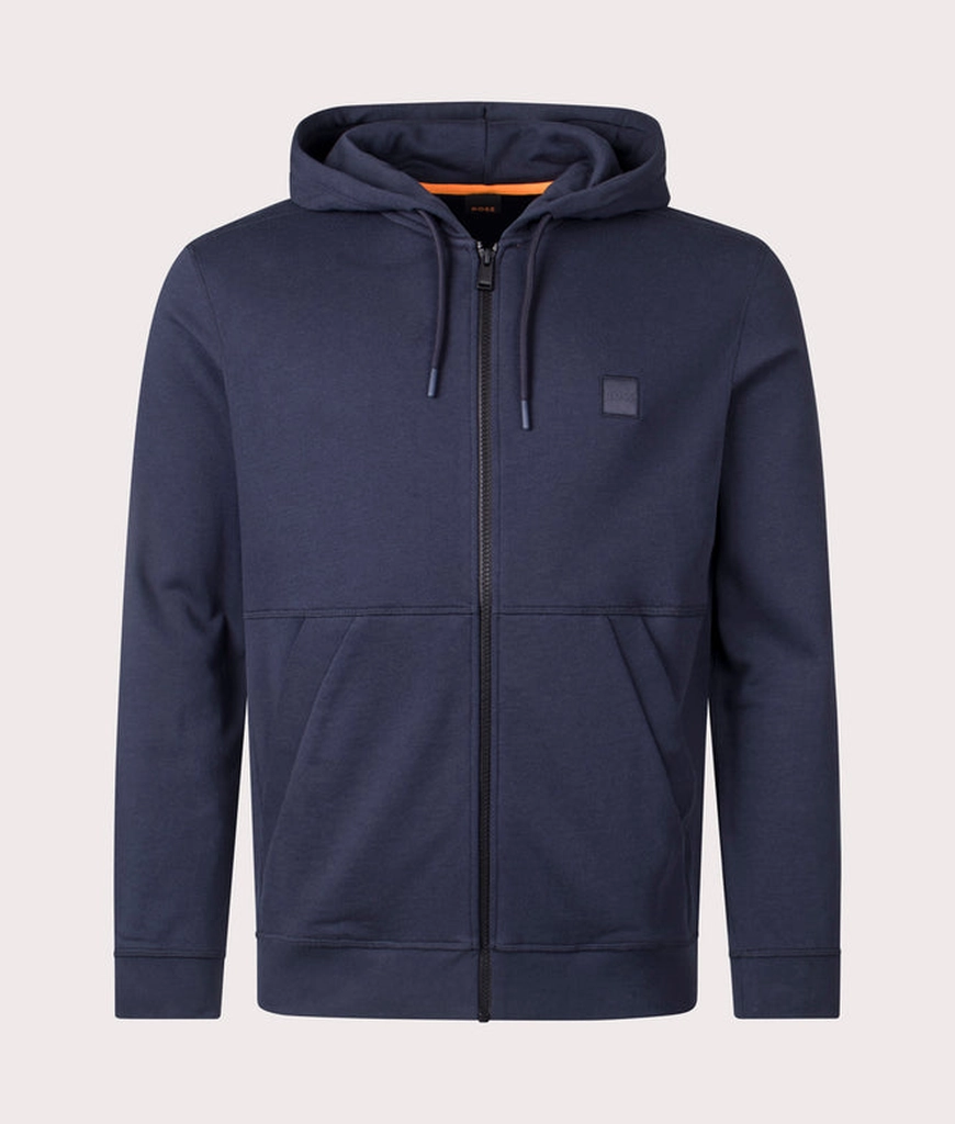 Hugo Boss Mens Zip Through Zetalky Hoodie